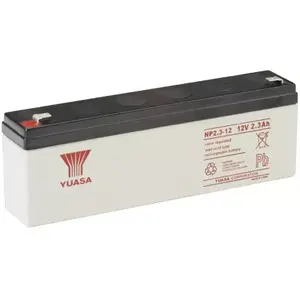 Noslēgts svina-skābes akumulators Yuasa NP2.3-12 12V 2300mAh (VRLA), 1 gab.