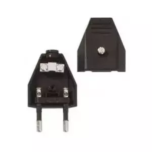 Electrical power plug Bachmann 900.002 Black 2P