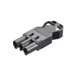 Appliance plug Bachmann GST18/3 Black