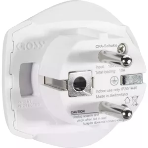 Power Plug Adapter Skross 1.500211-E Universal Type C White
