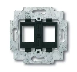 Розетка Busch-Jaeger 1753-0-8063 с двумя портами RJ-45, черная
