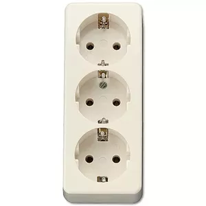 JUNG 10S23L electrical power plug Type C Ivory 3P