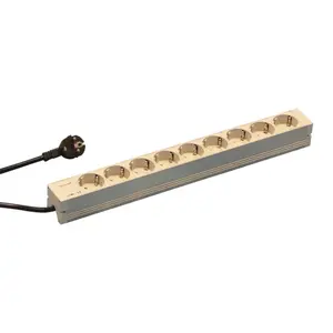 Устройство распределения питания PDU Schroff 60110-202 9 AC выходов 1U Серый