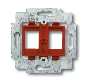 Розетка Busch-Jaeger 1753-0-8055, 2 x RJ-45, красная