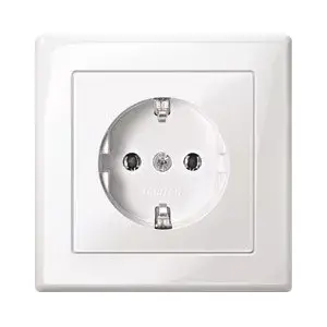 Outlet box Merten MEG2301-1419 Type F, white