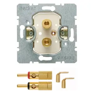 Berker 450502 High End Speaker Socket Mechanism