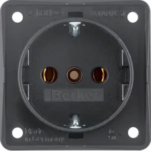 Berker 941852505 Light Switch, Anthracite, IP44, 250V