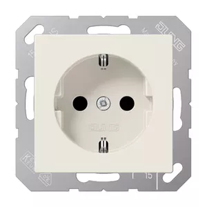 JUNG A 1520 BF socket-outlet Type F Ivory