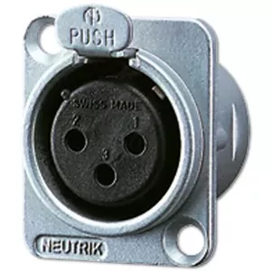 Wire connector JUNG CXLR-D XLR Silver