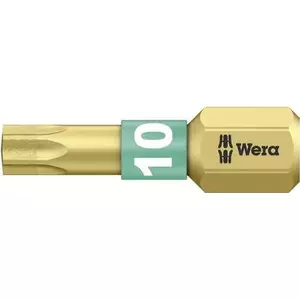 Screwdriver Bit Torx Wera T10 x 25 mm — Torx T10, 25 mm length