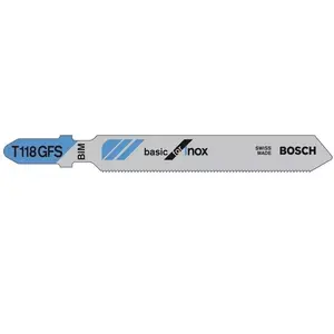 Полотно для лобзика Bosch T 118 GFS