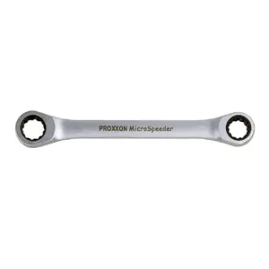 Open-end wrench Proxxon 23 241, chromium-vanadium steel, sizes 8 mm and 9 mm, 1 pc