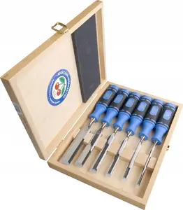 Chisel set Kirschen 1108 HK 6 pcs in wooden box