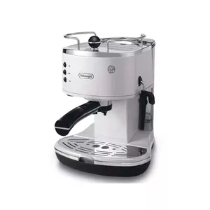 Кофемашина De’Longhi ECO 311.W — ручная, 15 бар, бак 1,4 л, 2 чашки, функция подогрева, настольная