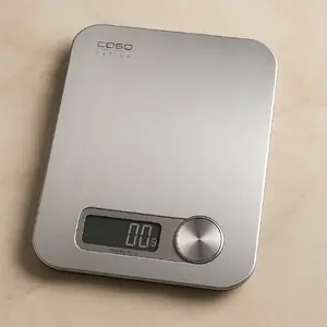 Caso 3265 kitchen scale Stainless steel Rectangle Electronic kitchen scale