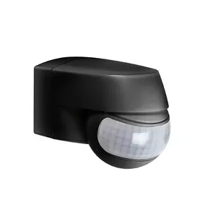 Esylux MD 200 Датчик движения настенный черный IP44 дальность обнаружения 12 м 230 В