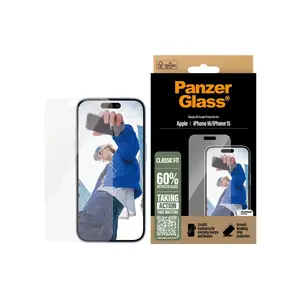 Защитное стекло PanzerGlass SP iPhone 15/16 Classic Fit 2873