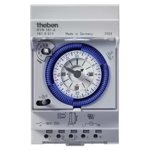 Theben SYN 161 d Синий, Серый суточный таймер