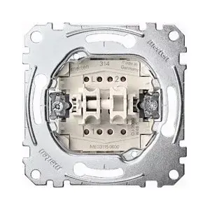 Ротационный переключатель Merten MEG3115-0000 1P металлический, 250 В AC, 10 A