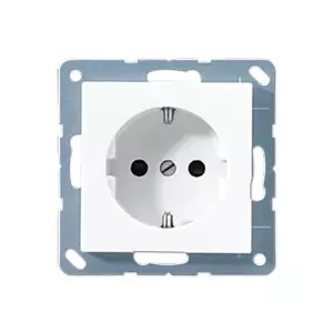 Kontaktligzda Jung A 520 WW, CEE 7/3, 250 V, 16 A, balta, duroplasts