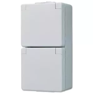 Розетка JUNG 622 W тип F, 16 А 250 В, белый корпус из дурупласта
