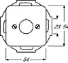 Накладка Busch-Jaeger 2533-214 для устройств управления Photo 2