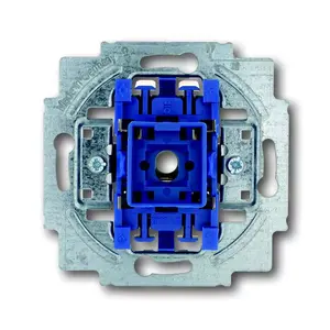 Electrical switch accessory Busch Jaeger 1012-0-1093 — blue and silver, compatible with listed Busch‑Jaeger switch models
