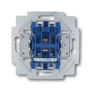 Busch-Jaeger 2020 US-205-101 2P 10 A, 250 V, zils metāliskais, 71×71×25 mm
