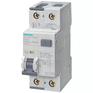Siemens 5SU1354-6KK10 RCBO Circuit Breaker 1+N B10A 30mA 10kA Type A