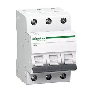 Автоматический выключатель 3P 10A C Schneider Electric K60N A9K02310