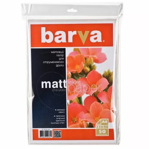 Foto papīrs Barva Mate A230-022, A4