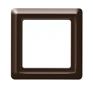 Busch-Jaeger 1730-0-0275 Single Frame Wall Plate Brown