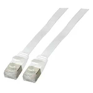 Сетевой кабель EFB Elektronik K5545WS.0,5 Cat6a U/FTP (STP) 0,5 м белый RJ-45–RJ-45