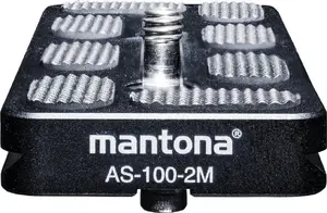 Ātrās atbrīvošanas plāksne mantona AS-100-2M, savietojama ar standarta statīviem