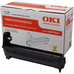 OKI Yellow image drum for C5850/5950 Oriģināls