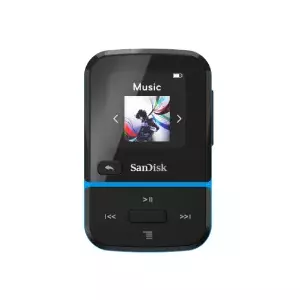 SanDisk Clip Sport Go MP3 player 32 GB Black, Blue