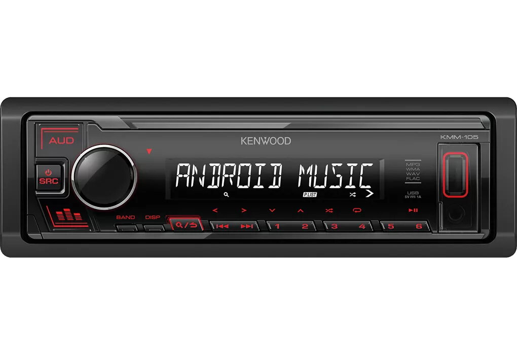 Kenwood KMM-105RY automašīnas multivides uztvērējs, 1