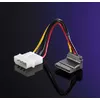Jaudas adaptera kabelis ROLINE 4-pin HDD uz SATA Photo 2