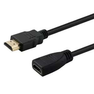 HDMI cable SAVIO CL-132, 1 m, HDMI Type A male-to-female, black