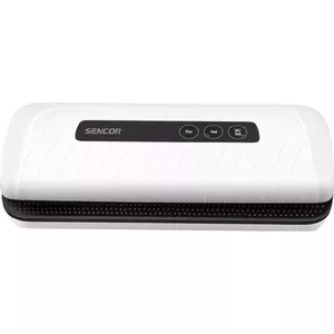 Vacuum sealer SENCOR SVS 1010WH — 0.8 mbar, 110 W, White, 355×155×65 mm, includes hose, bags and film