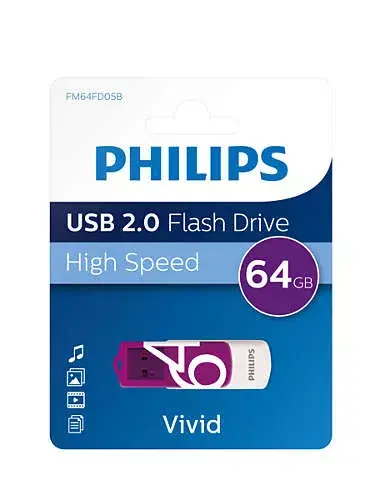 USB zibatmiņa Philips 64 GB FM64FD05B Photo 3