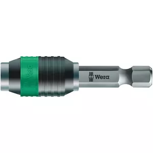 Wera 888/4/1 K Rapidaptor Universal Screwdriver Bit Holder, 1/4 inch Hex Shank, 50 mm