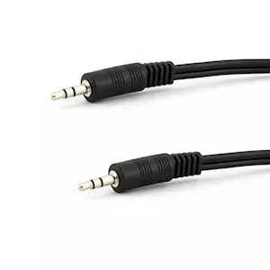 Аудиокабель e+p B 111/10 LOSE 10 м 3.5мм Черный