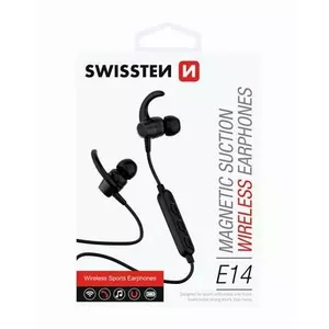 Swissten Active Wireless Bluetooth 4.2 Earphones / A2DP / AVRCP / HSP / HFP / Bezvadu Sporta Austiņas Melnas