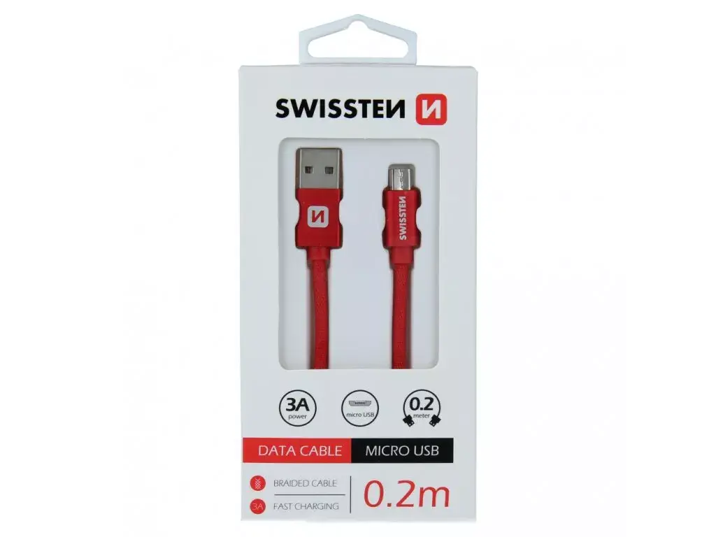 SWISSTEN 71522106 USB A–Micro-USB B 0,2 м Photo 2
