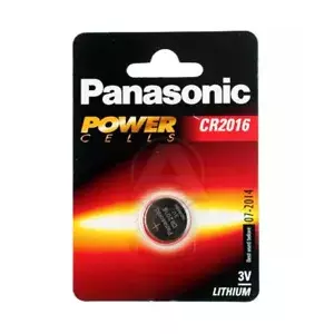 Литиевая батарея Panasonic CR2016 3V 1.6g Одноразовая