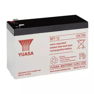 Slēgtā svina skābes akumulators Yuasa NP7-12L