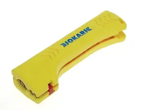 Cable crimper JOKARI T30400 VT30400, handheld crimping tool, weight 48 g, dimensions 130×27×39 mm