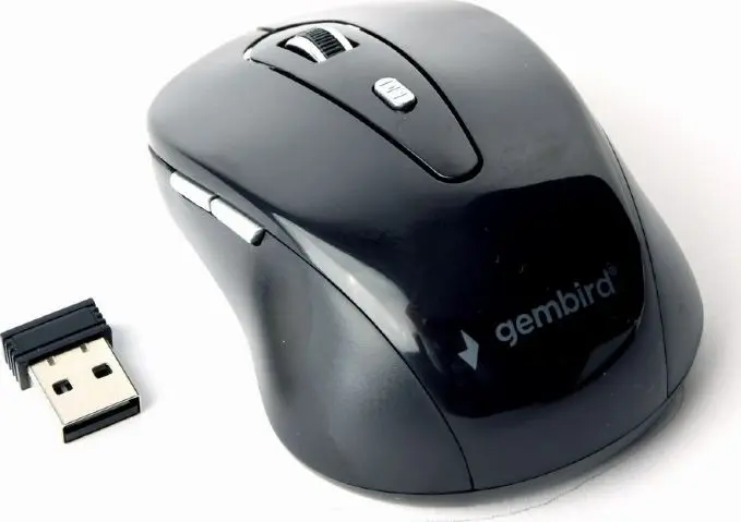 Pele Gembird MUSW-6B-01 RF Bezvadu Optiskā