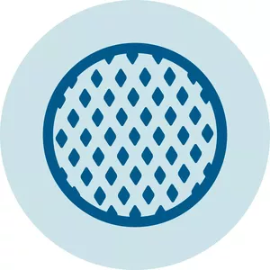 Your machine will not clog thanks to the micro-porous filter